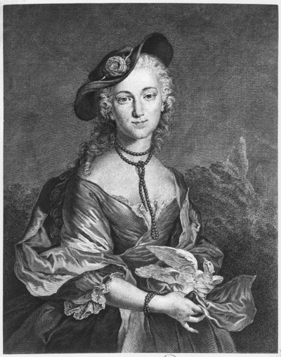 Mademoiselle Marie Salle by French School